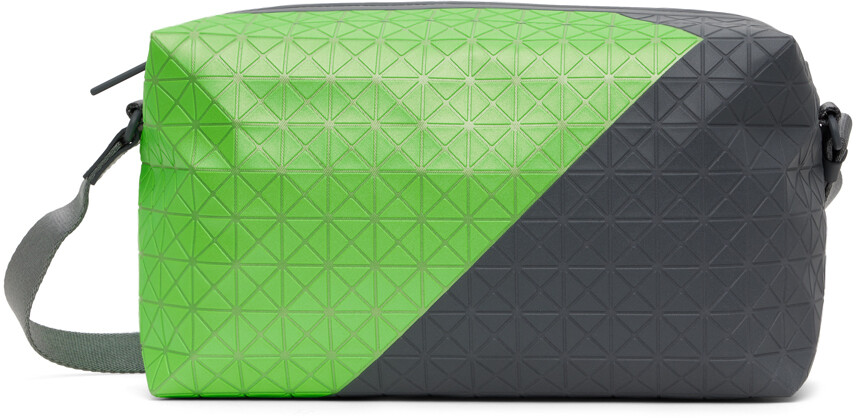 

Серо-зеленая седельная сумка Bao Bao Issey Miyake, цвет Light green