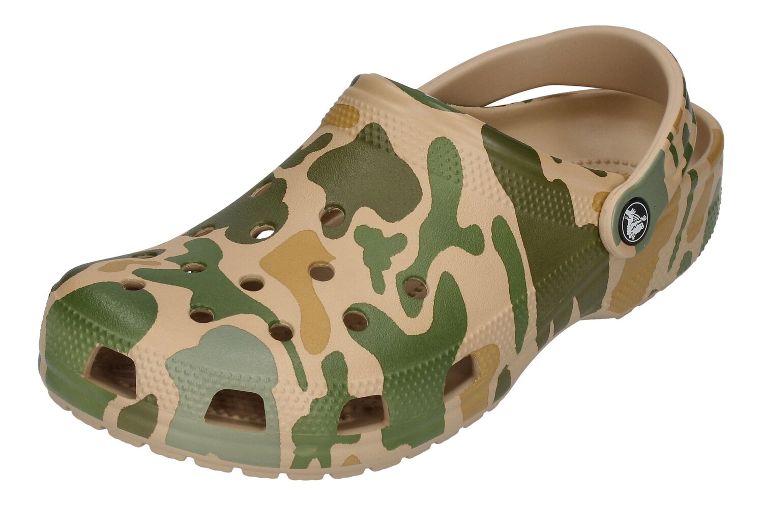 

Сабо Crocs Clogs Classic Printed Camo Clog, красочный