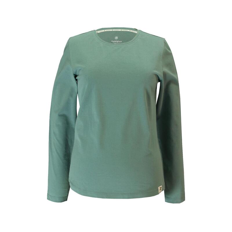 Рубашка для походов Bea, женская, зеленая, без дышащей ткани, для походов/отдыха/походов GIPFELGLÜCK, цвет gruen