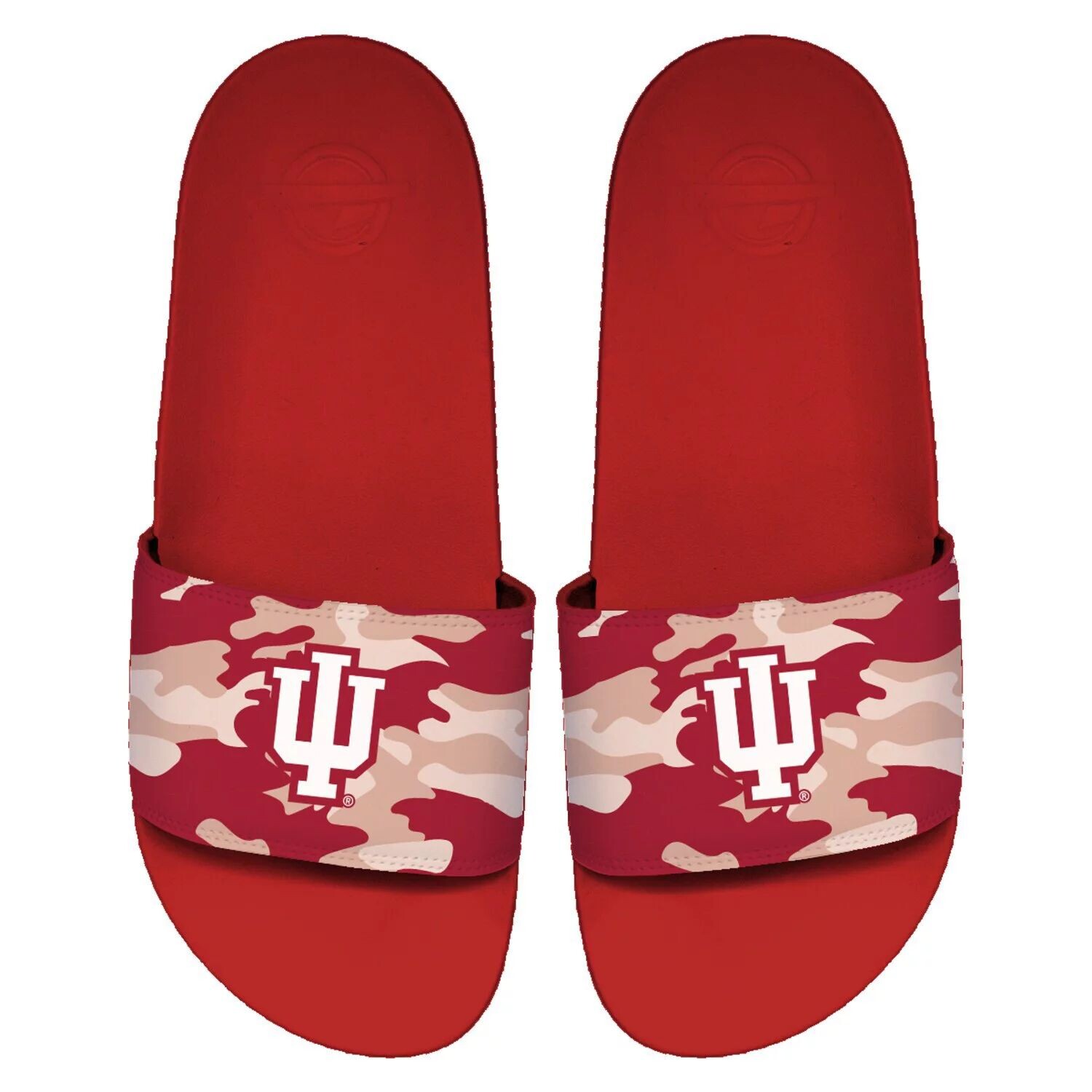 

Мужские шлепанцы ISlide Indiana Hoosiers с камуфляжным принтом