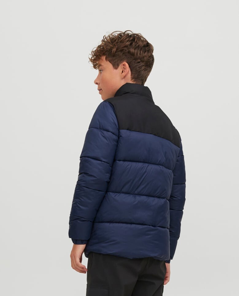 

Пуховик для мальчика Jack & Jones, темно-синий