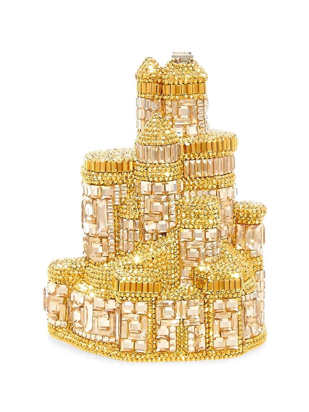 

хрустальный клатч Castle Judith Leiber Couture, золотой
