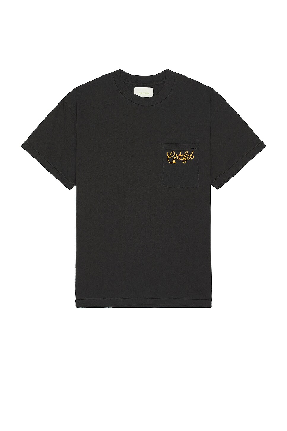 

Футболка CRTFD Certified Logo Pocket, цвет Vintage Black