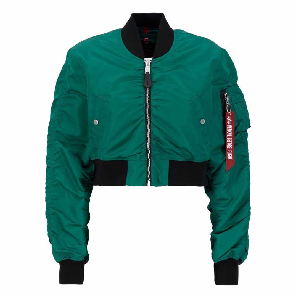 

Куртка Alpha Industries Ma-1 Boxy, зеленый