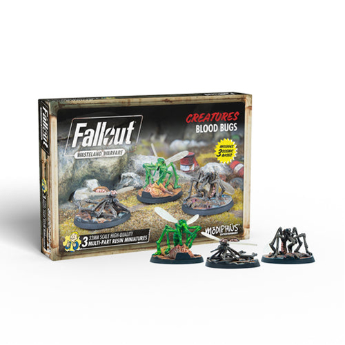 набор кубиков для fallout wasteland warfare extra tabletop dice set Фигурки Fallout: Wasteland Warfare Creatures Blood Bugs