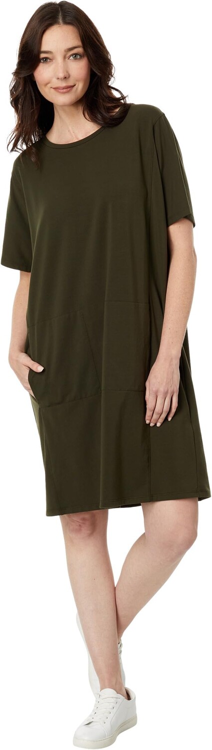 

Платье с рукавами «летучая мышь» Eileen Fisher, цвет Seaweed