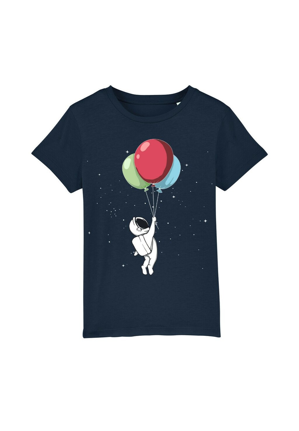 

Футболка с принтом LITTLE BALLOON ASTRONAUT Watapparel, цвет french navy