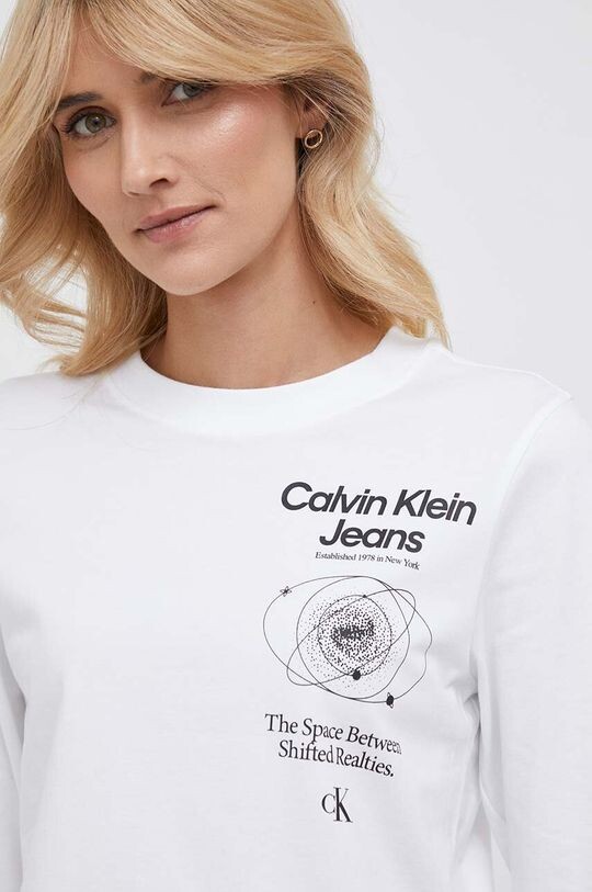 

Рубашка с длинным рукавом Calvin Klein Jeans, белый