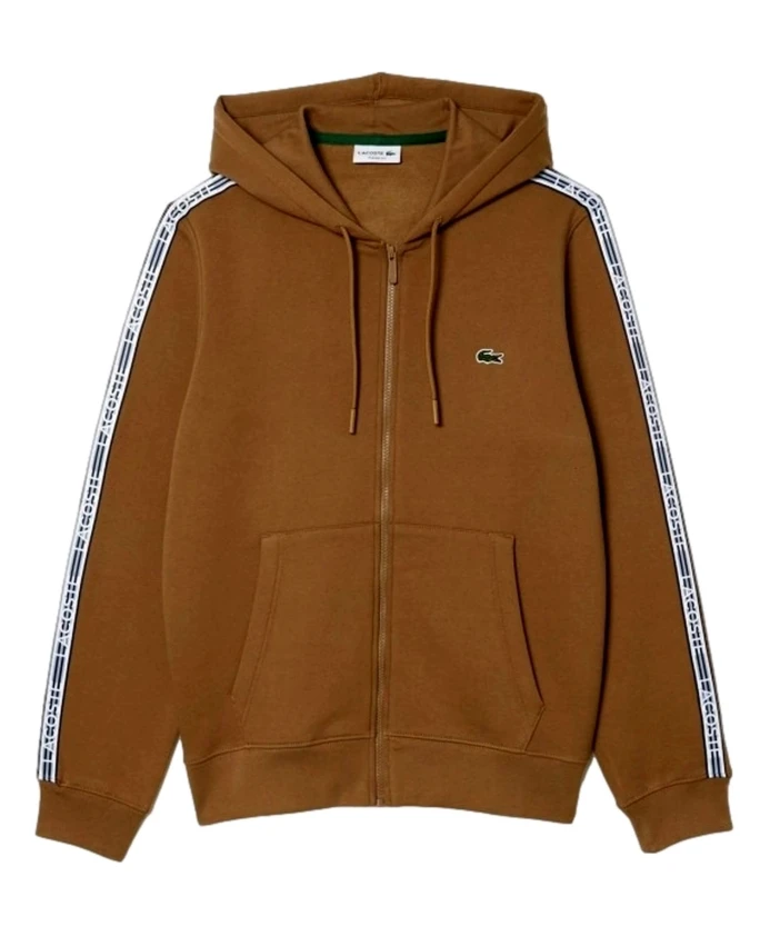 

Толстовка с капюшоном Lacoste, коричневый