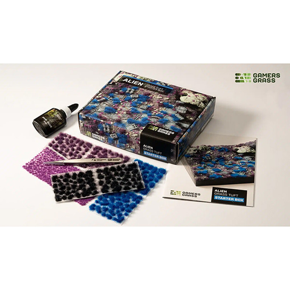 

Аксессуары Gamers Grass Gamers Grass Tufts: Starter Box - Alien Grass