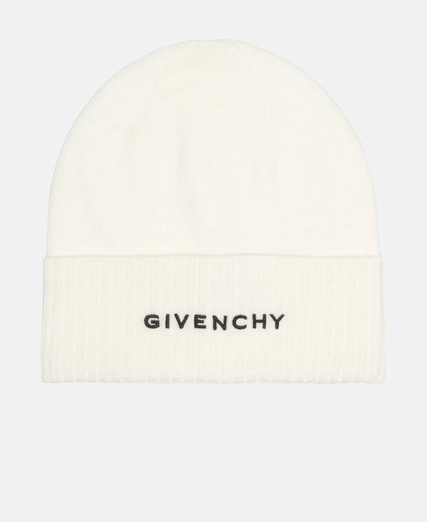 

Шерстяная шапка Givenchy, экрю