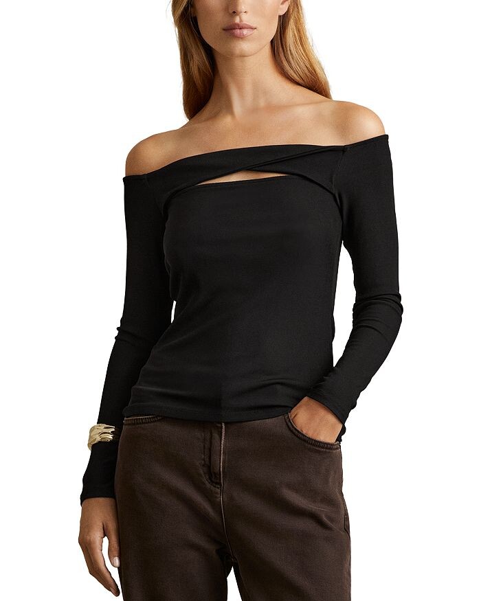 

REISS Арли Топ, черный