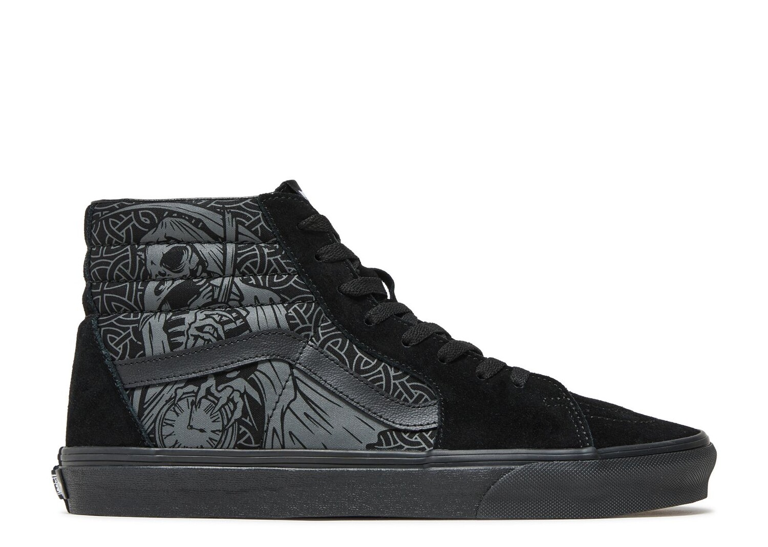 Кроссовки Vans Sk8-Hi 'Raven Skull', черный