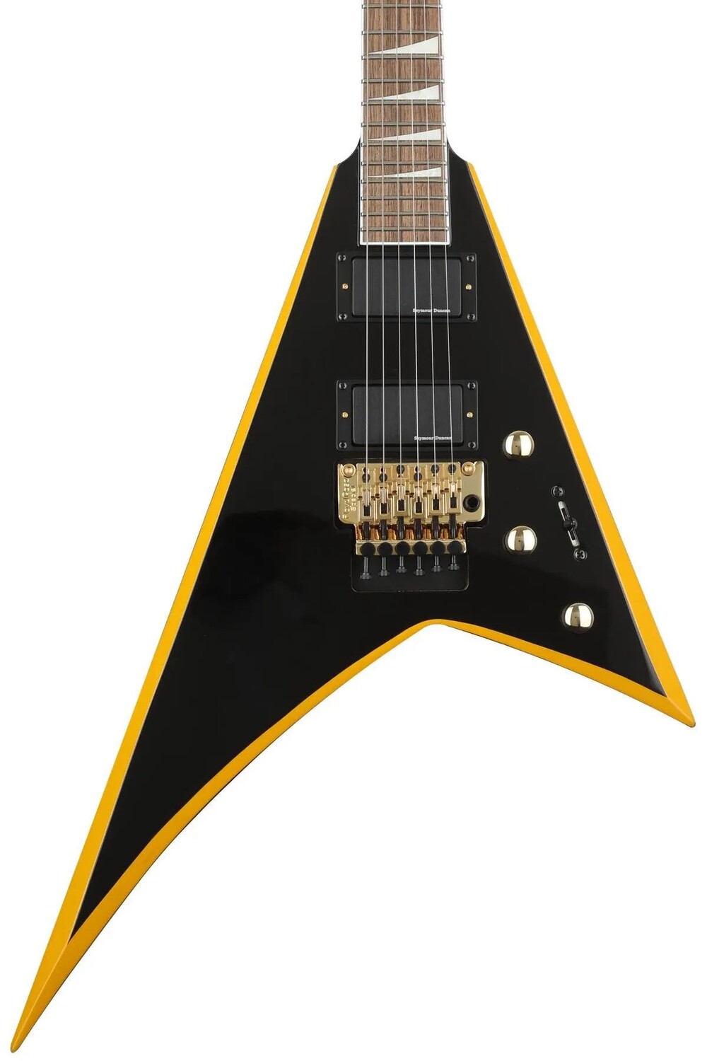 

Jackson X Series Rhoads RRX24 — черный с желтыми фасками