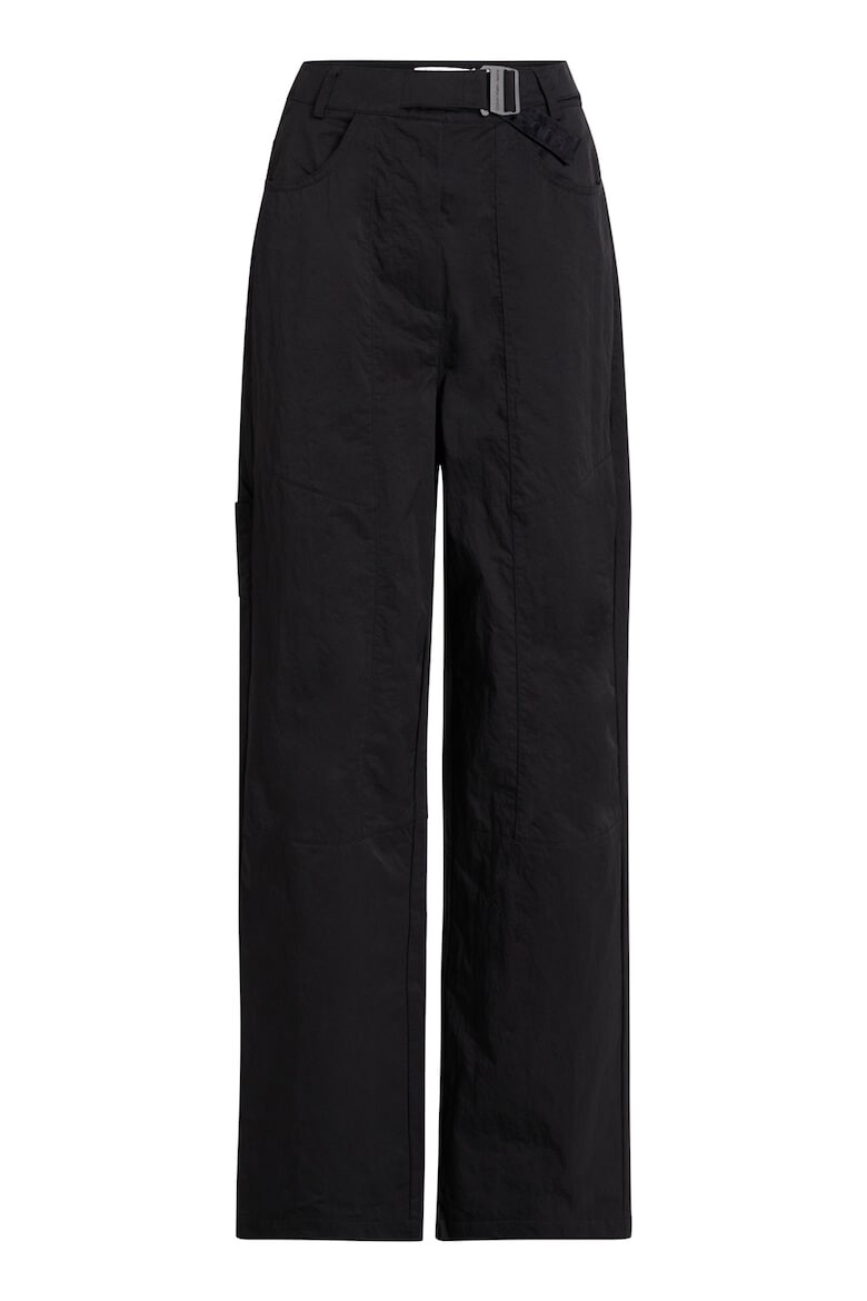 

Прямые брюки с завышенной талией Calvin Klein Jeans, черный