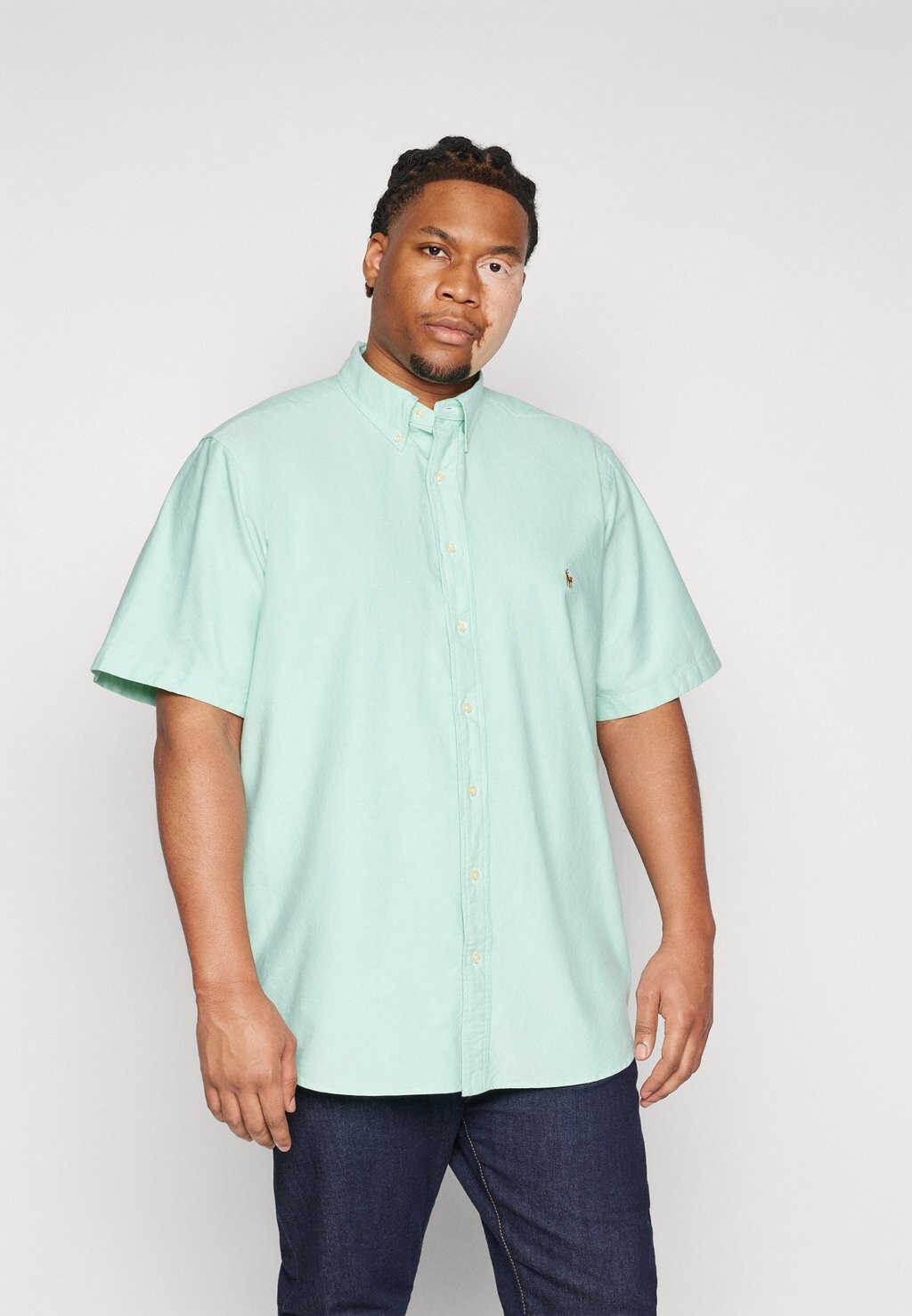 

Рубашка Polo Ralph Lauren Big & Tall, зеленый
