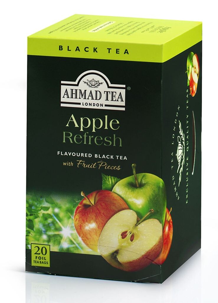 

Чай Ahmad со вкусом яблока 40г, 20 пакетиков Ahmad Tea