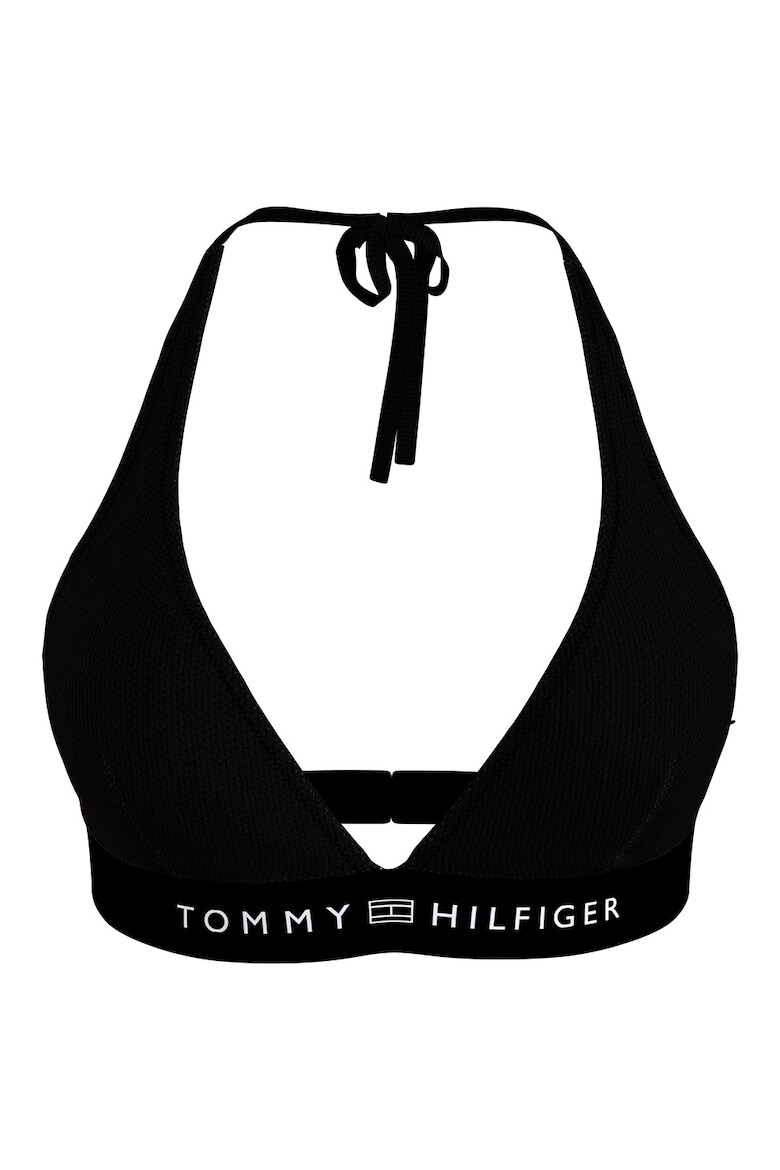

Топ купальника с логотипом Tommy Hilfiger, черный