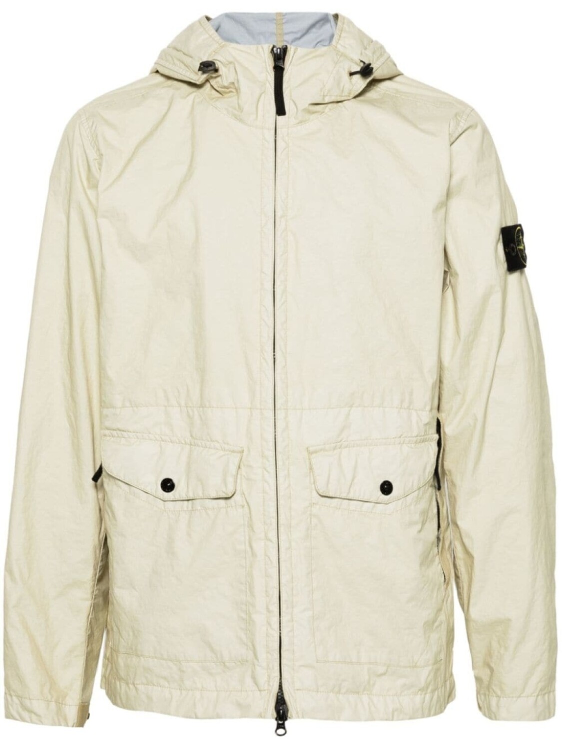

Stone Island куртка с нашивкой Compass, нейтральный цвет