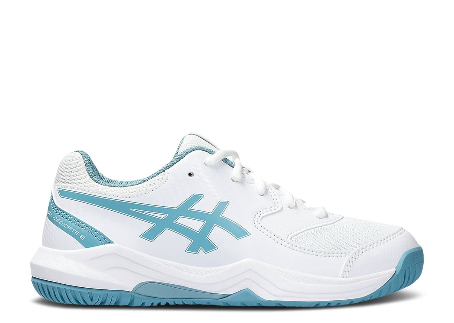 

Кроссовки ASICS Gel Dedicate 8 Gs 'White Gris Blue', белый