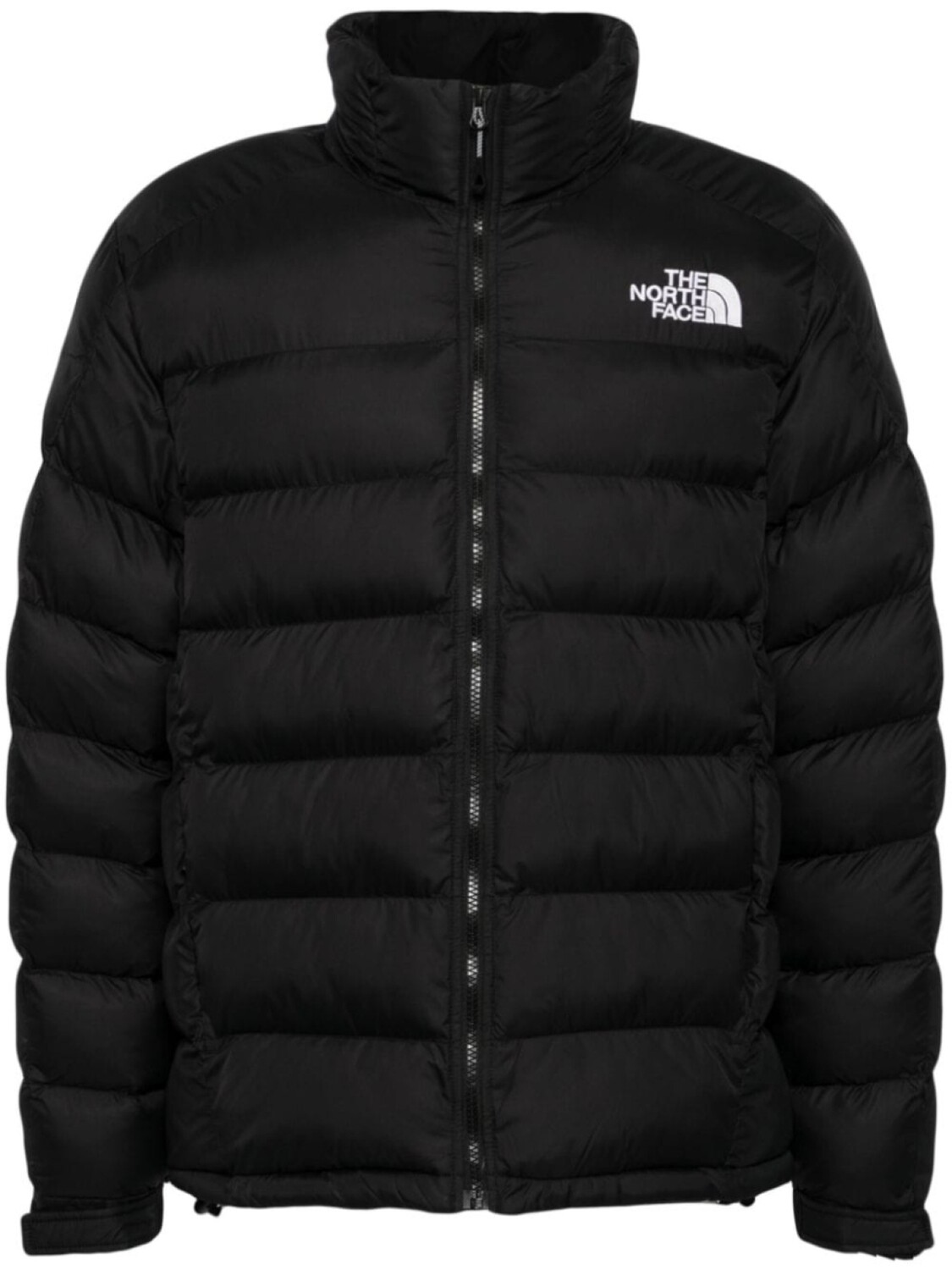 

Пуховик с вышитым логотипом The North Face, черный
