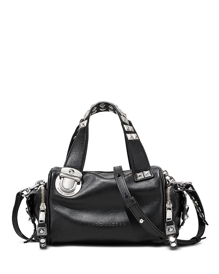 

Маленькая сумка-портфель с заклепками и замком MARC JACOBS