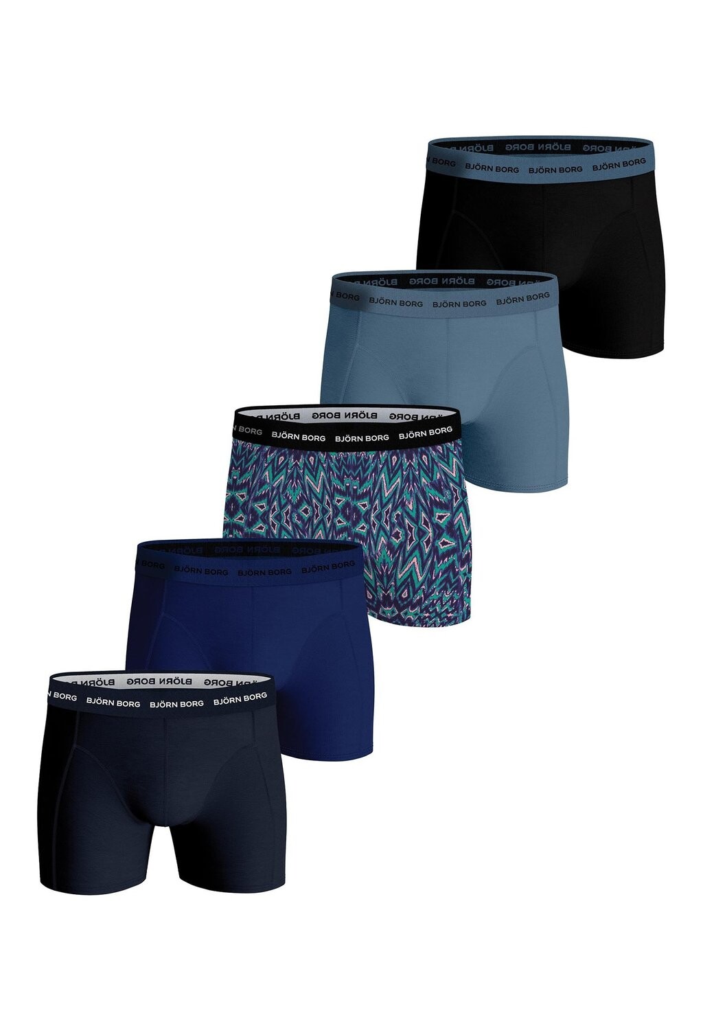 

Трусы 5ER PACK LOGOBUND Björn Borg, schwarz blau