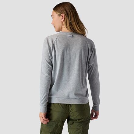 

Футболка с длинным рукавом реглан женская Stoic, цвет Heather Grey