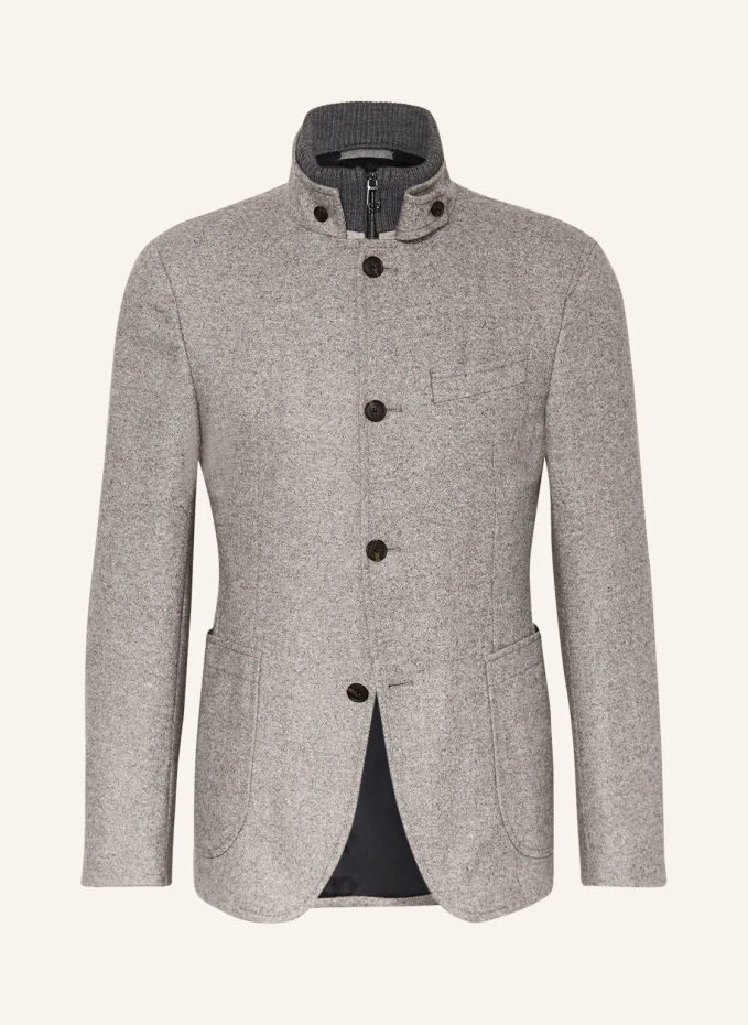 

Hectar slim fit пиджак со съемной отделкой Joop!, серый