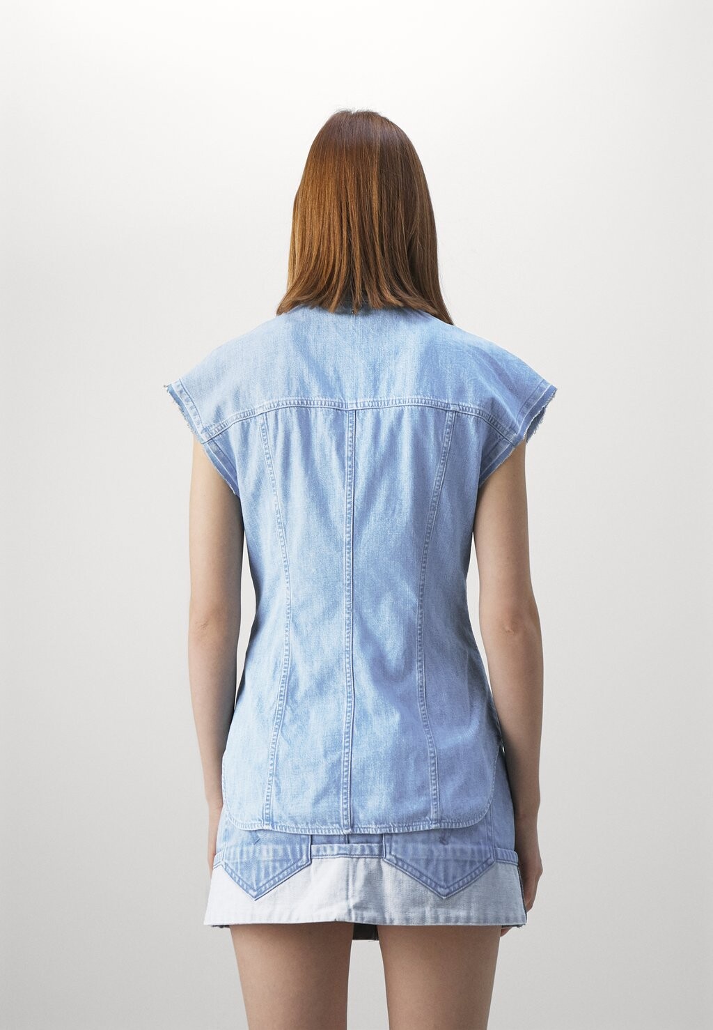 

Блузка Camicia Dondup, синяя