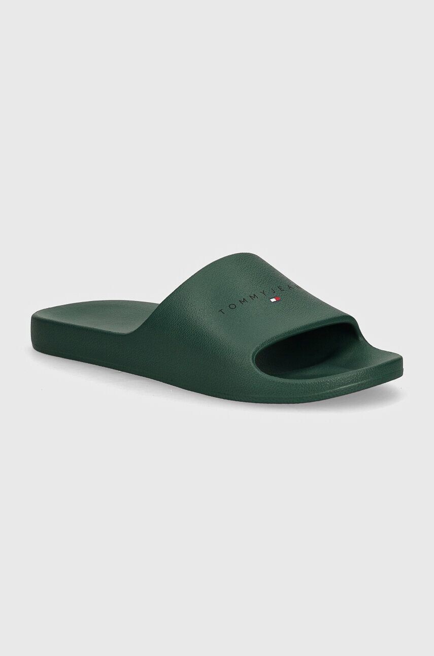 

Шлепанцы Tommy Jeans TJM BASIC SLIDE, зеленый