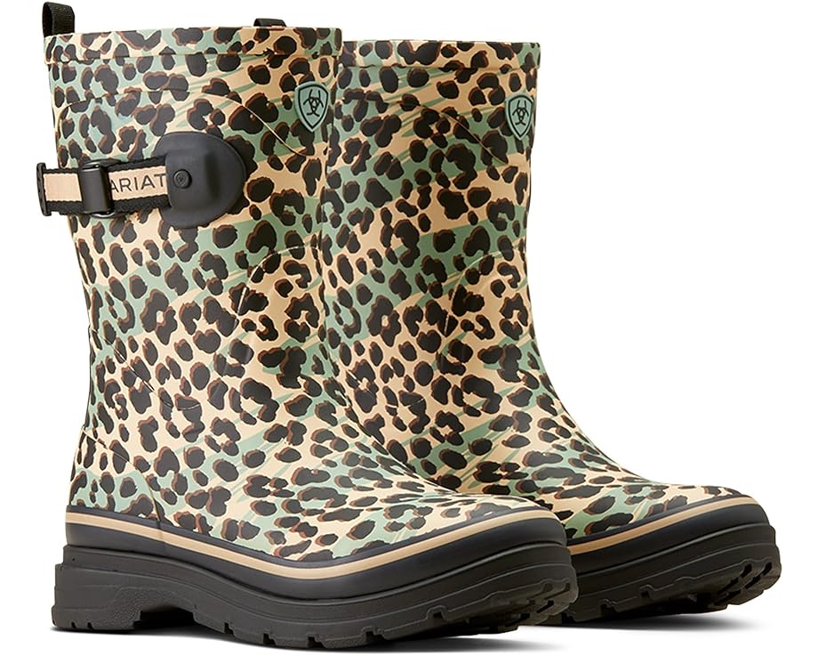 

Ботинки Ariat Kelmarsh Mid Rubber Boots, цвет Leopard Camo