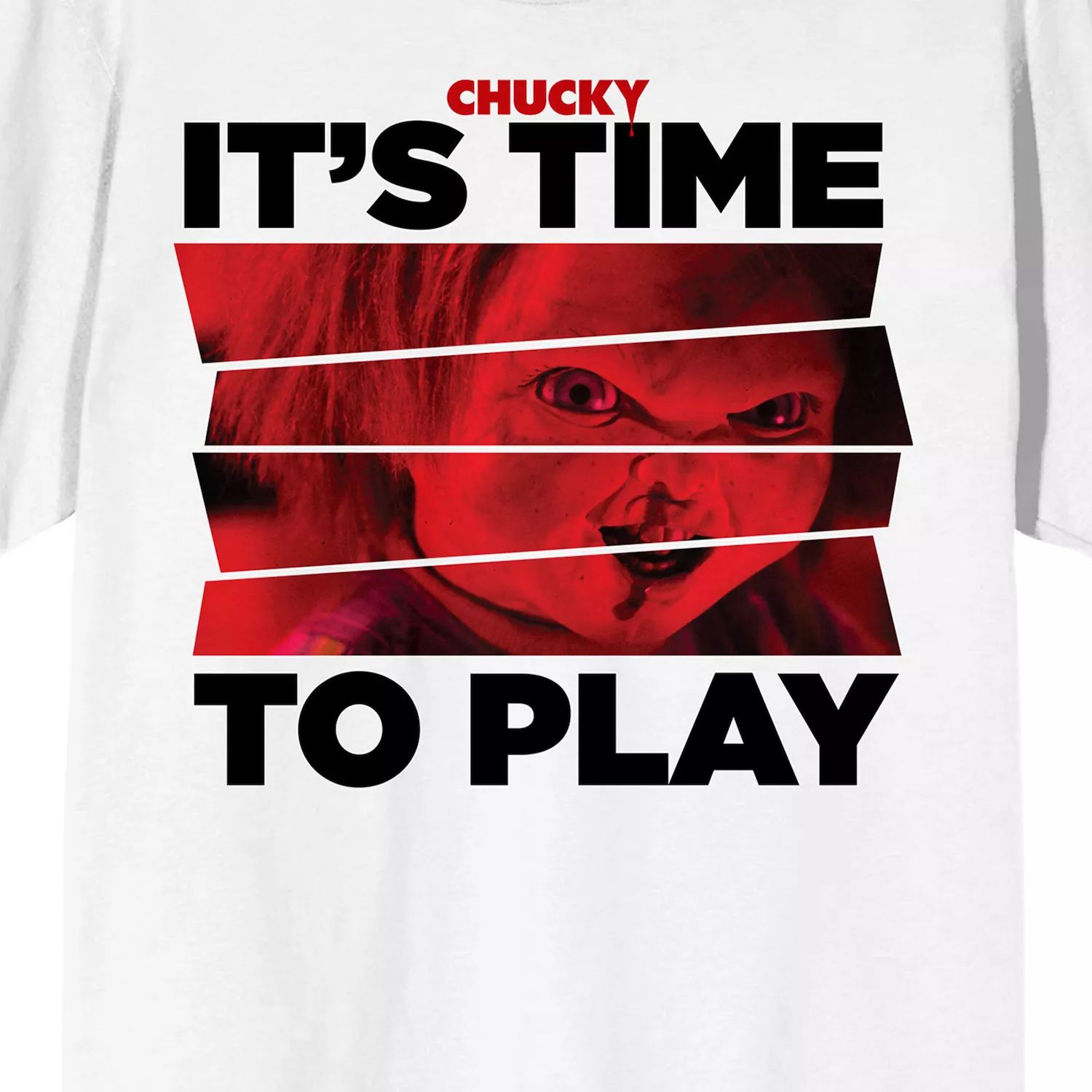 Мужская футболка Chucky It's Time To Play Licensed Character рюкзак child s play chucky cosplay mini