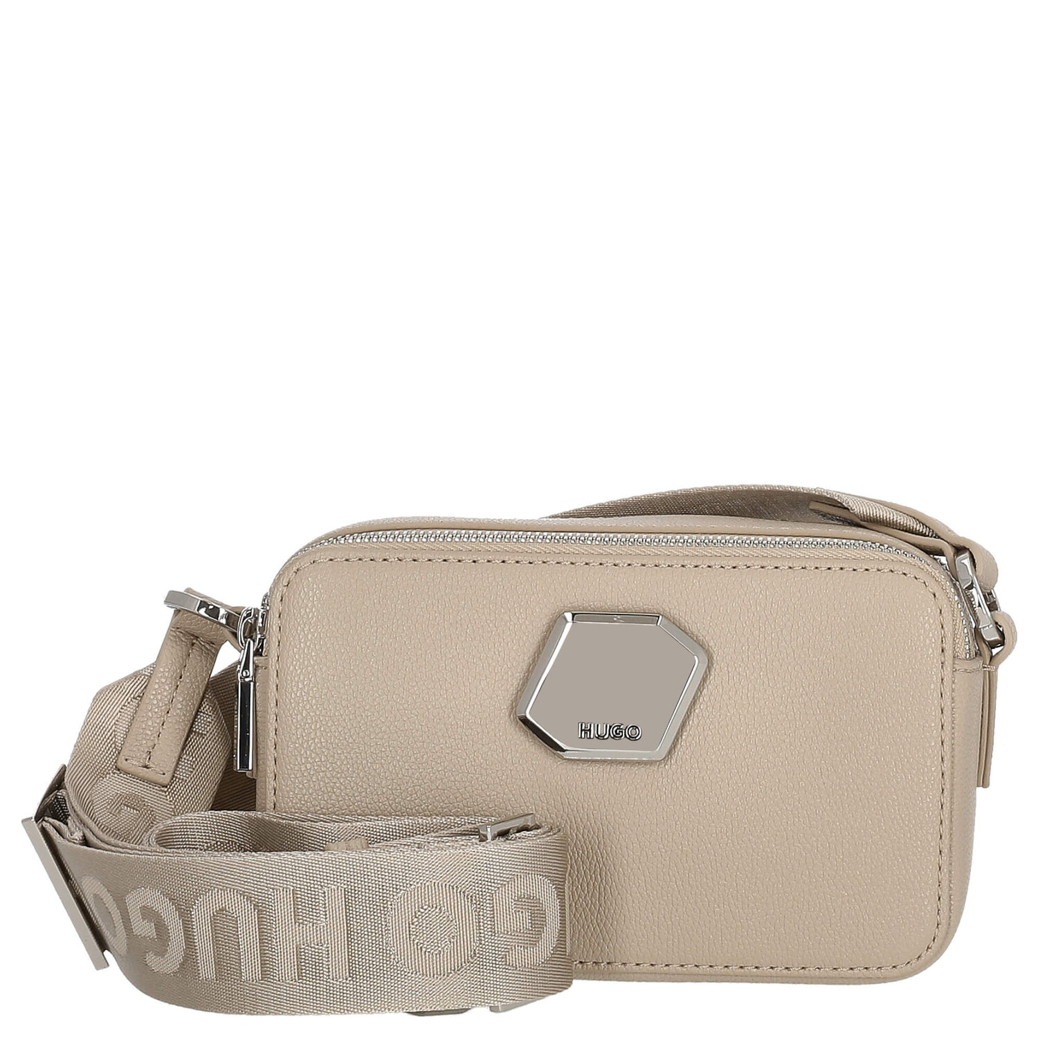 

Сумка через плечо HUGO Women's Danika Boxy Umhängetasche 18 см, цвет medium grey