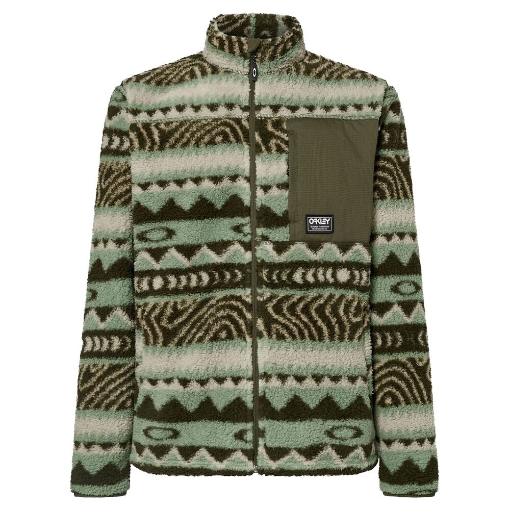

Толстовка Oakley Mountain Fire Sherpa, зеленый