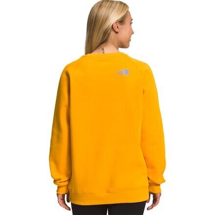

Толстовка Places We Love Crew женская The North Face, цвет Summit Gold