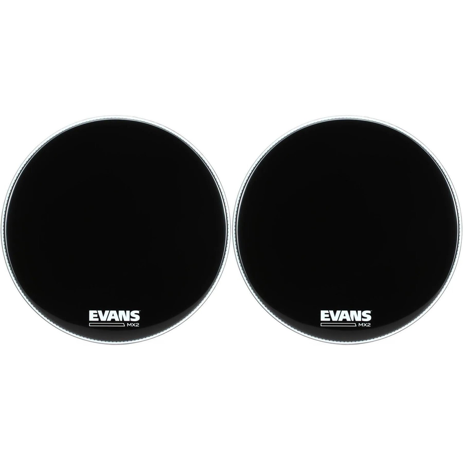 

Новый пластик Evans MX2 Black Marching для бас-барабанов — 22 дюйма (2 шт.)