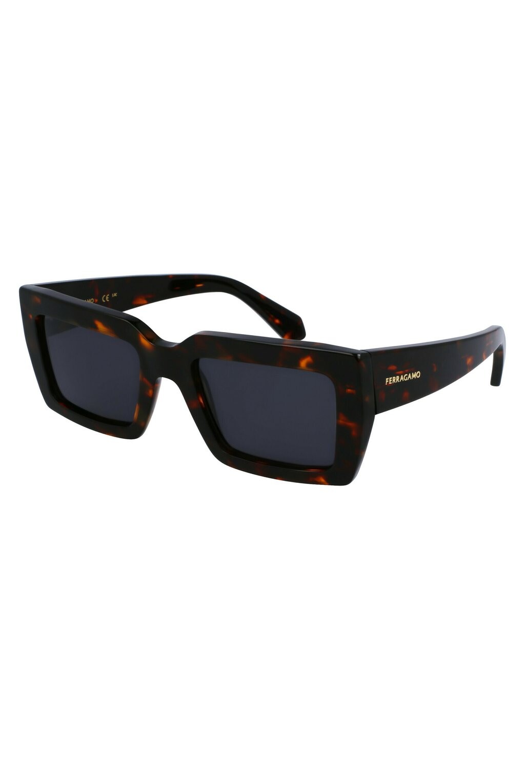 

Солнцезащитные очки Salvatore FERRAGAMO, цвет dark tortoise