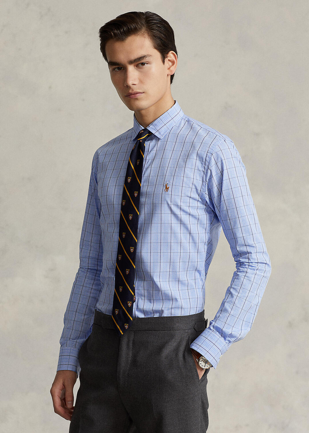 

Рубашка Slim Fit в клетку