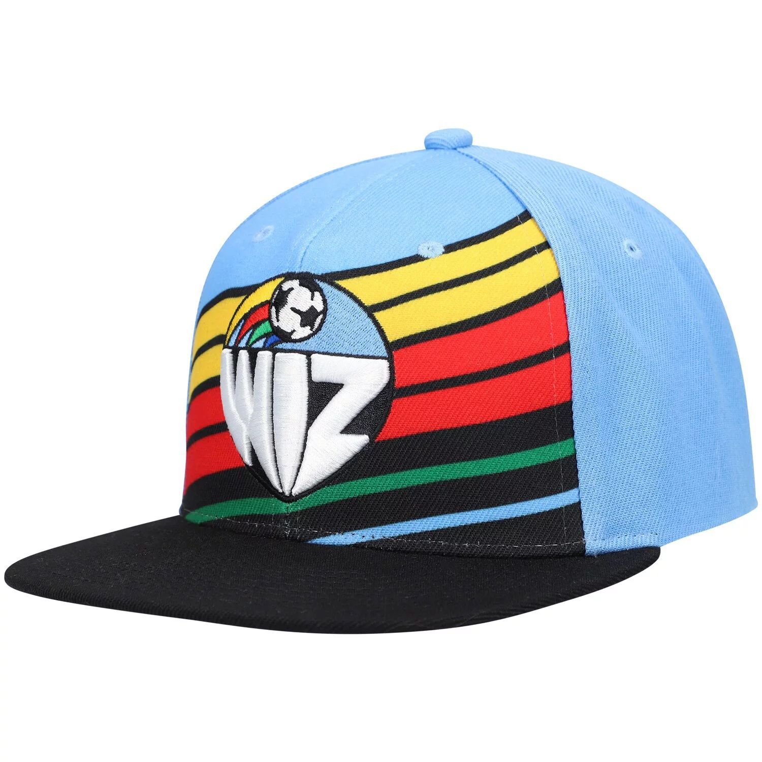 

Мужская кепка Snapback с историческим логотипом Mitchell & Ness Sky Blue Sporting Kansas City с '96 года