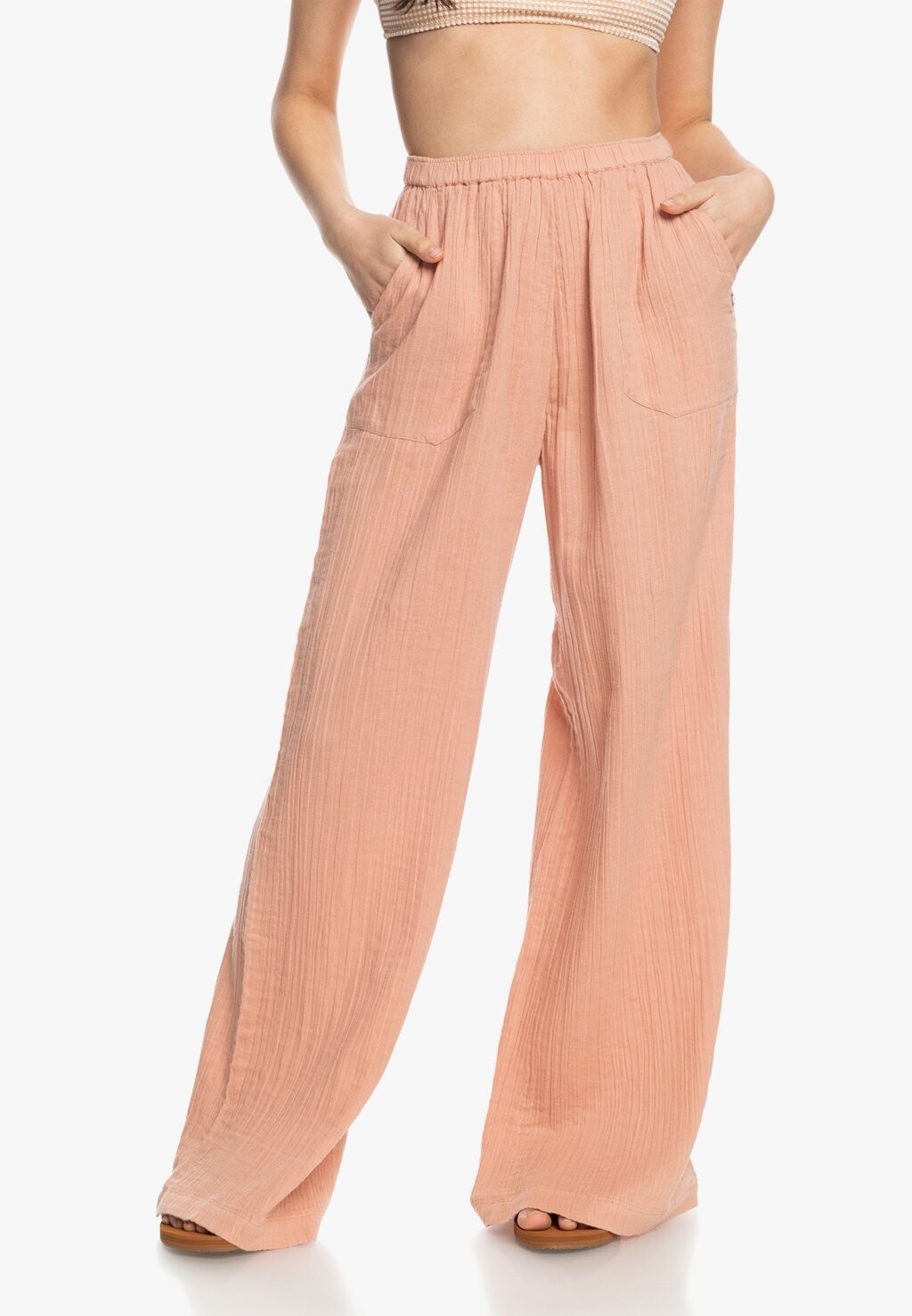 

Брюки WHAT A VIBE ELASTICATED WAIST Roxy, цвет tjb