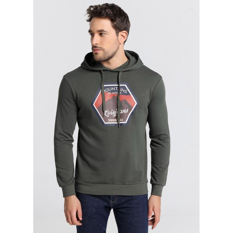 

Худи Lois Jeans 131933, зеленый
