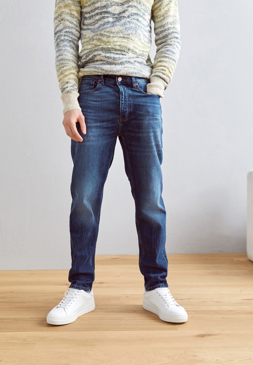 

Джинсы Baggy THE DROP REMIXED Scotch & Soda, темно-синий деним