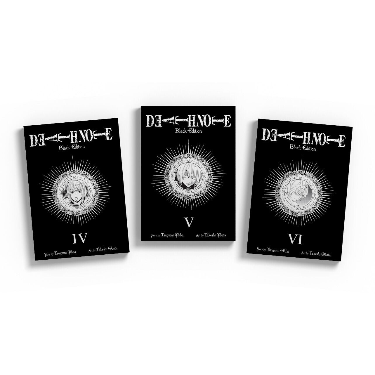 

Манга Death Note Black Edition Manga (4-6) Bundle
