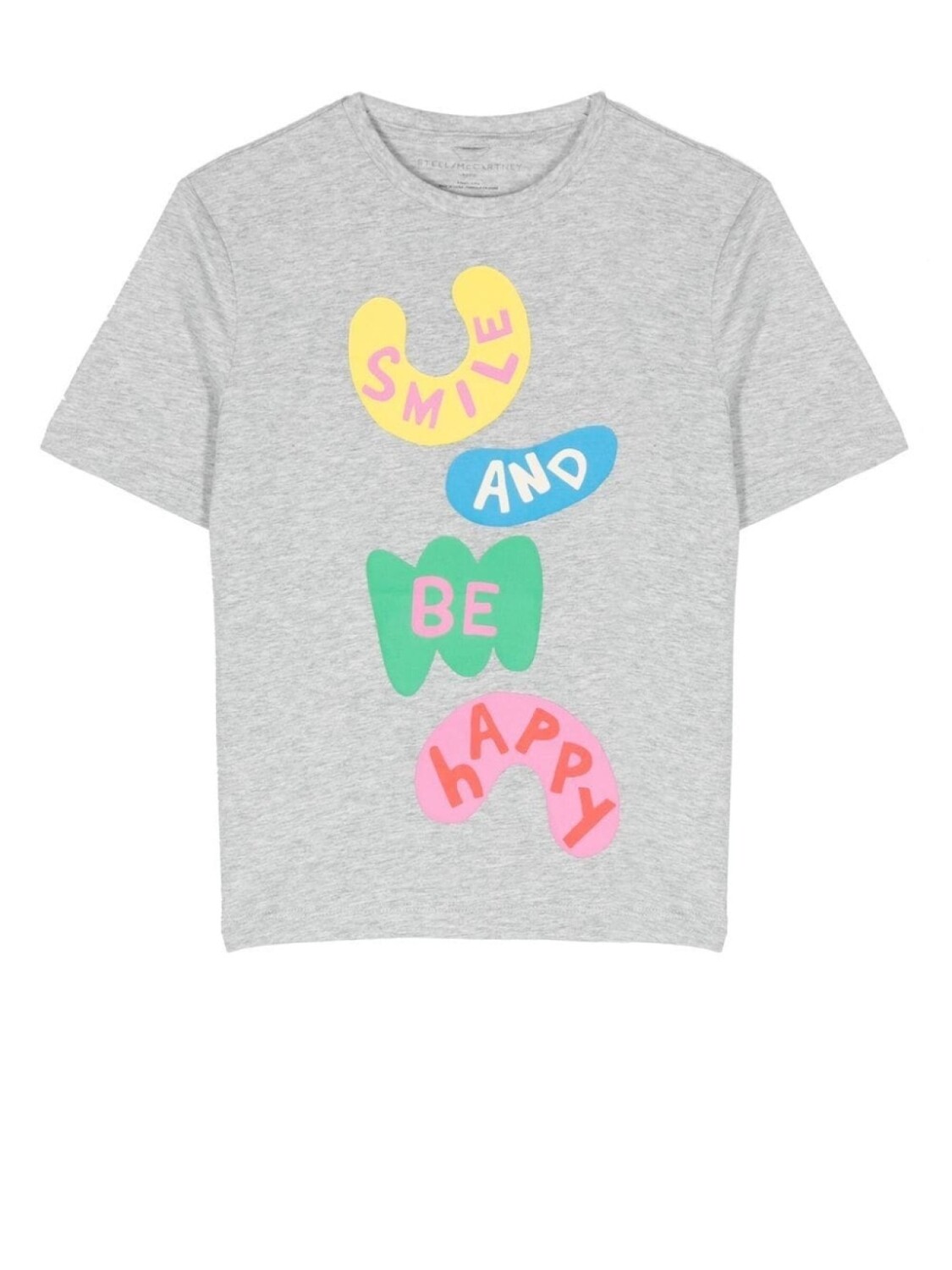 

Stella McCartney Kids футболка с графичным принтом, серый