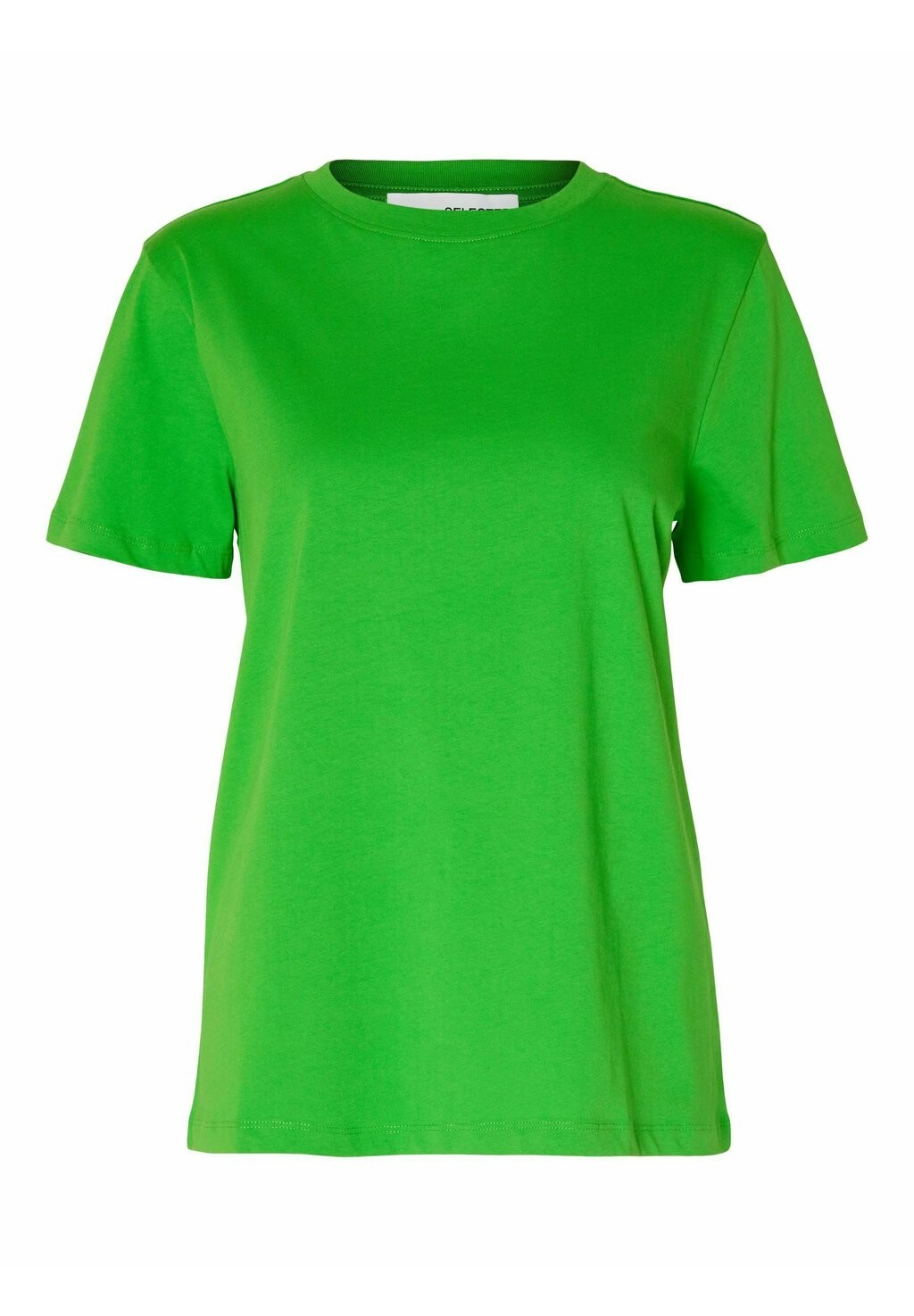 

Базовая футболка SLFMYESSENTIAL O NECK TEE Selected Femme, цвет classic green
