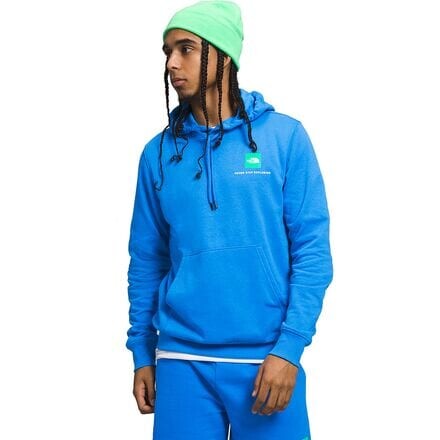 

Пуловер с капюшоном Box NSE мужской The North Face, цвет Optic Blue/Chlorophyll Green