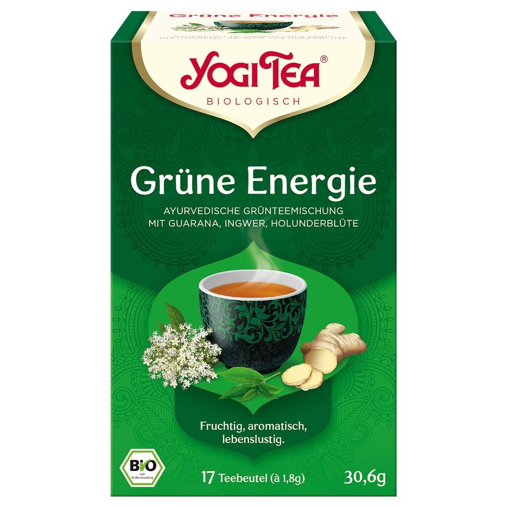 

Yogi Tea Green Energy Tea 30,6 г 17 чайных пакетиков
