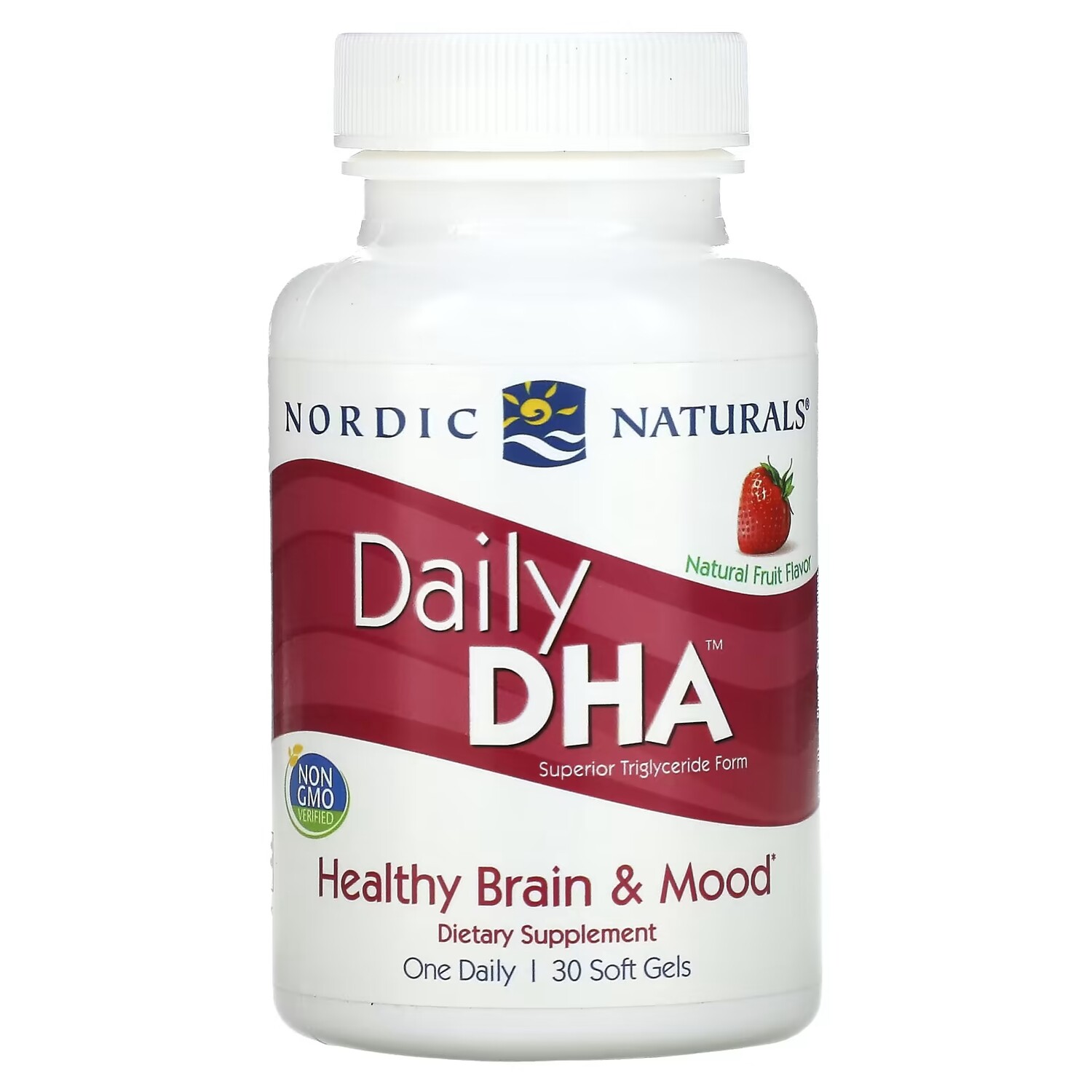 

Nordic Naturals ДГК для ежедневного употребления с натуральными фруктовыми напитками 1000 мг 30 капсул