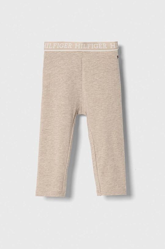

Детские легинсы Tommy Hilfiger, бежевый